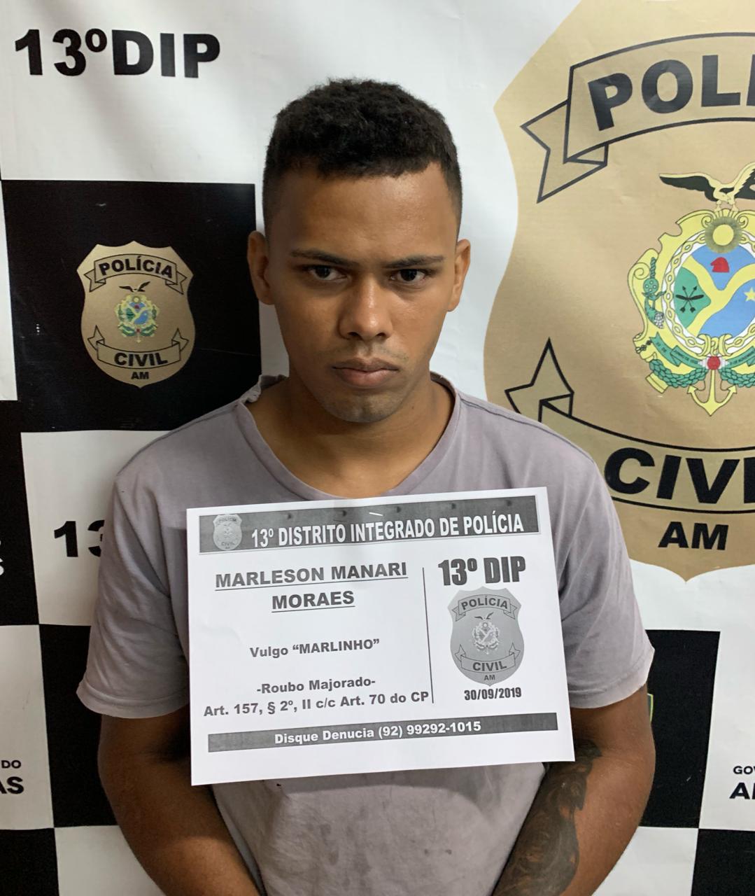 Condenado por roubo, foragido é recapturado em casa em Manaus