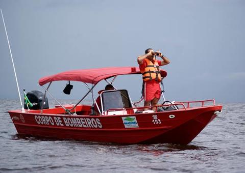 Chegam ao 5º dia, buscas por criança que desapareceu em praia em Manaus