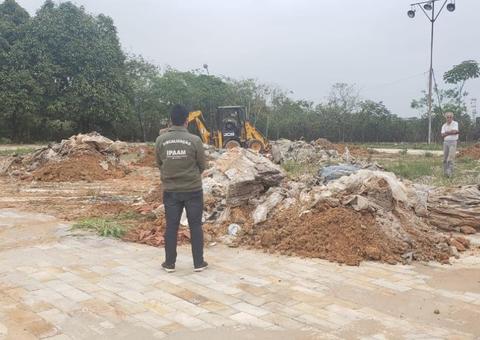 Empresa é multada em R$ 1 milhão por aterro irregular em Manaus