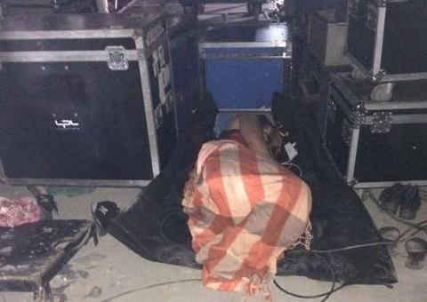 Funcionários são encontrados dormindo embaixo do palco no Rock in Rio