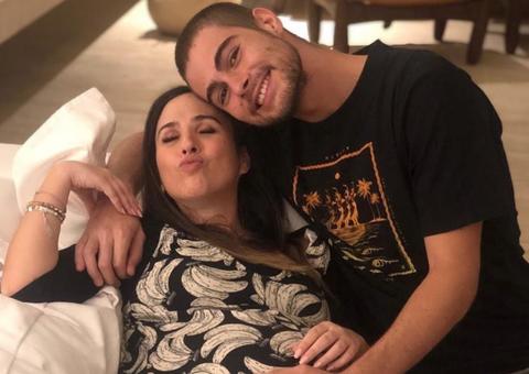 'Ainda não estou em trabalho de parto', esclarece Tatá Werneck