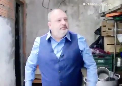 Erick Jacquin vomita em último episódio de 'Pesadelo na Cozinha'