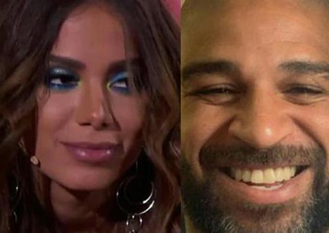 Adriano Imperador pede ingresso de Anitta para levar filha a show: ‘Oi amiguinha'