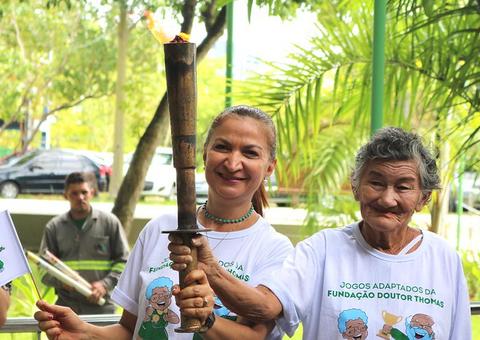 Jogos Adaptados da Fundação Doutor Thomas iniciam com competições entre idosos  
