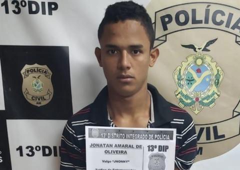 Jovem é preso pela 3º vez ao ser flagrado traficando em rua de Manaus