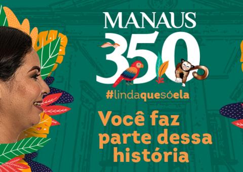 Manaus comemora 350 anos contando e celebrando sua história