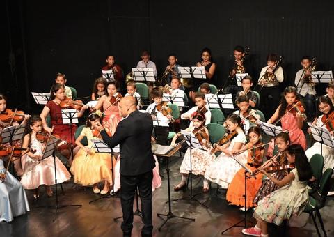Orquestra Infantil da UEA realiza concerto em homenagem ao Dia das Crianças