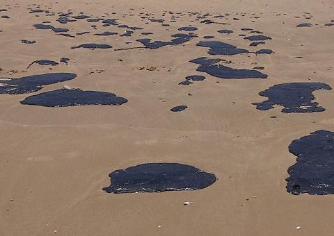 Sergipe recolhe mais de 100 toneladas de óleo nas praias