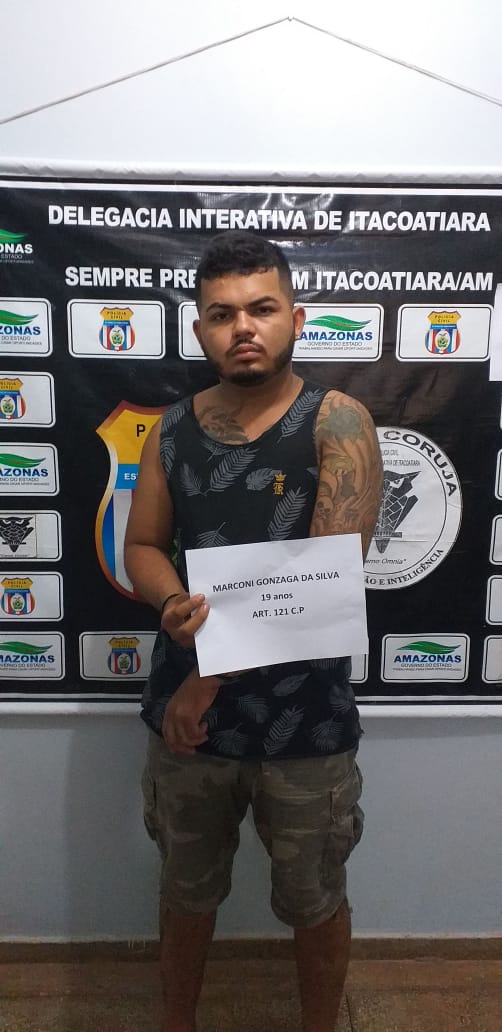 Suspeito de cometer duplo homicídio é preso no Amazonas