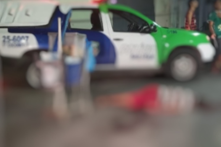 A caminho do trabalho, vendedor de merenda é executado com 5 tiros em Manaus