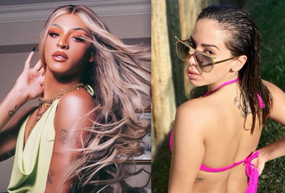 Pabllo Vittar compartilha vídeo sendo chamada de 'patroa' de Anitta 