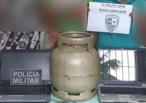 Trio é preso suspeito de furtar objetos de igreja católica no Amazonas