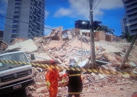 Corpo de Bombeiros confirma primeira morte em desabamento do Edifício Andrea