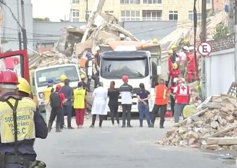 Chega a 4 o número de mortes no desabamento do Edifício Andrea em Fortaleza