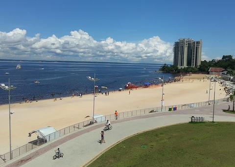 Praia da Ponta Negra ficará fechada nos dias do Boi Manaus