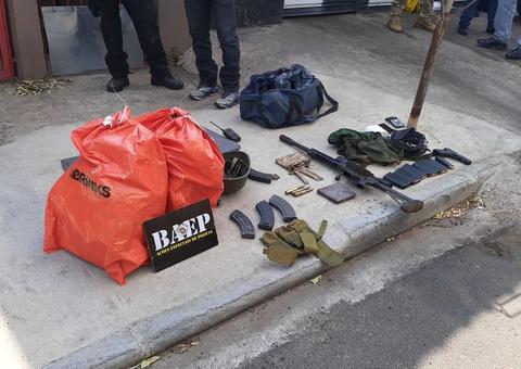 PF apreendeu 3 fuzis e arma de guerra em assalto a Viracopos