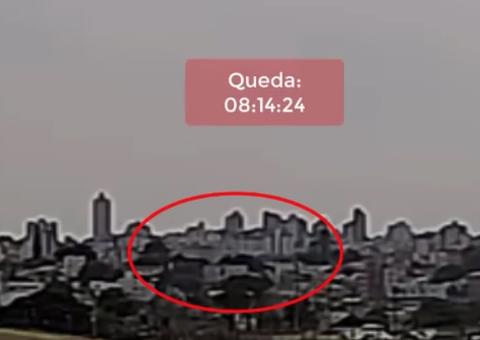 Vídeo mostra aeronave decolando e caindo minutos depois em BH