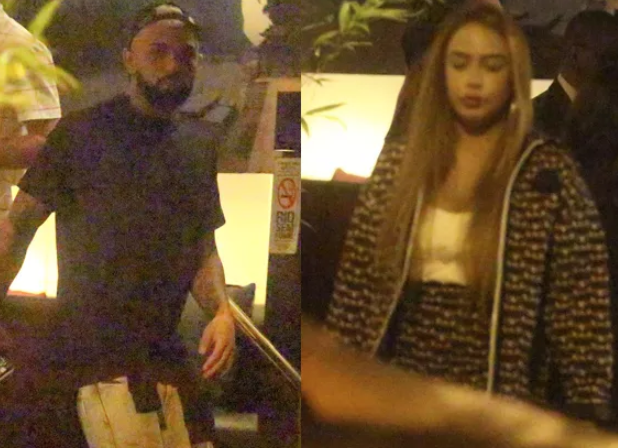 Reconciliados, Gabigol e Rafaella Santos são flagrados juntos em restaurante 