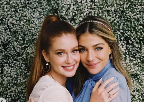 Marina Ruy Barbosa abre álbum de fotos do batizado do filho de Luma Costa