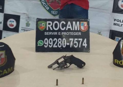 Adolescente armado é apreendido após aterrorizar vizinhança em Manaus