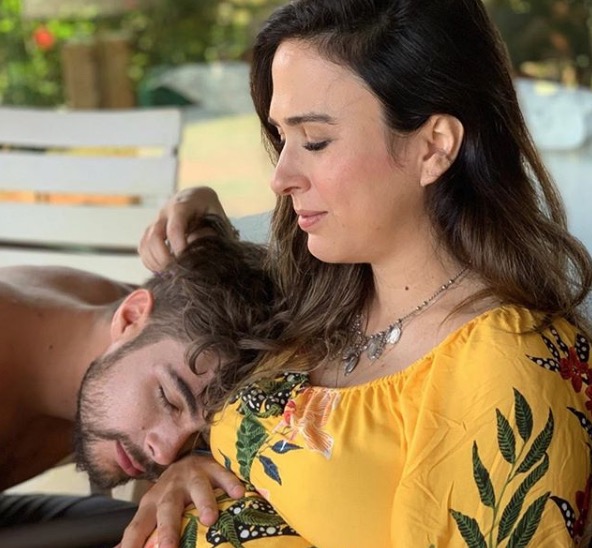 Tatá Werneck revela nome da filha pela primeira vez após o parto