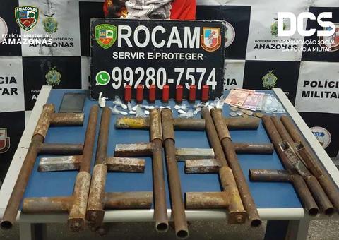 Homem é preso com armas de fogo e drogas no residencial Viver Melhor I
