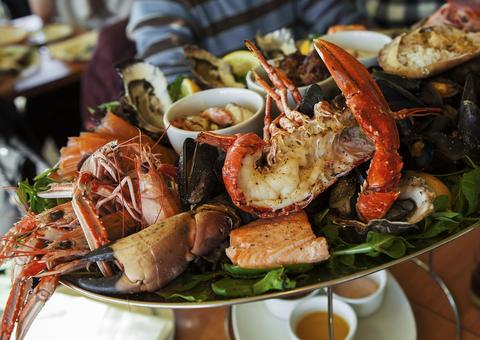 Lagosta ajuda até mesmo a ganhar massa muscular 