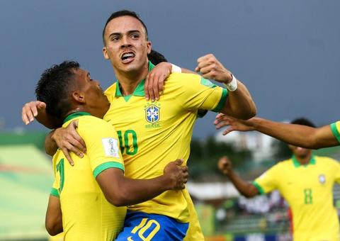 Brasil goleia o Canadá na abertura da Copa Sub-17
