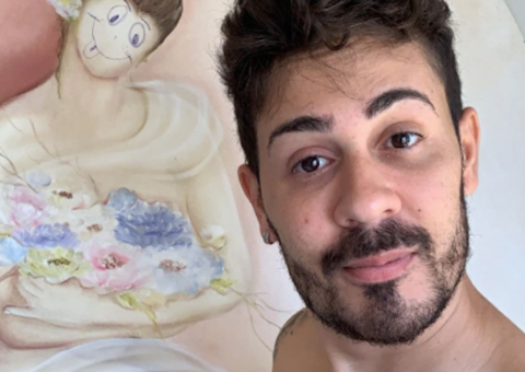 Internautas acusam Carlinhos Maia de vandalizar obra de arte: ’Não aprende mesmo'