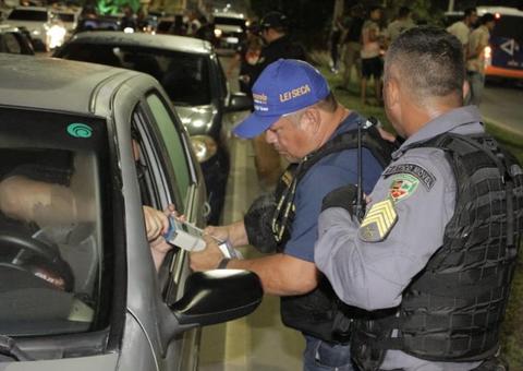 Mais de 50 motoristas são flagrados dirigindo embriagados durante feriadão em Manaus