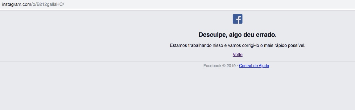Instagram apresenta instabilidade nesta quarta