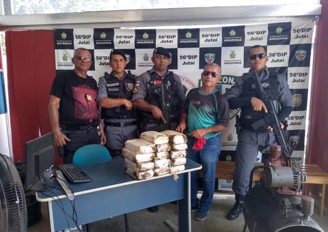 Polícia apreende cerca de 14kg de skunk no Amazonas