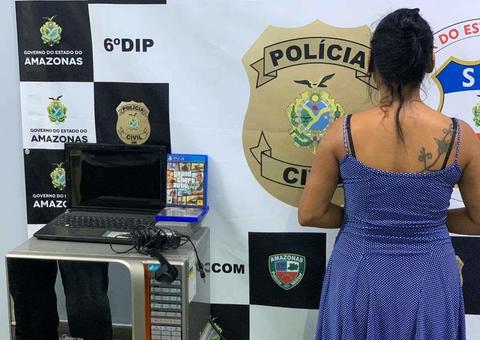 Casal é preso após furtar objetos de residência e vender na internet em Manaus 