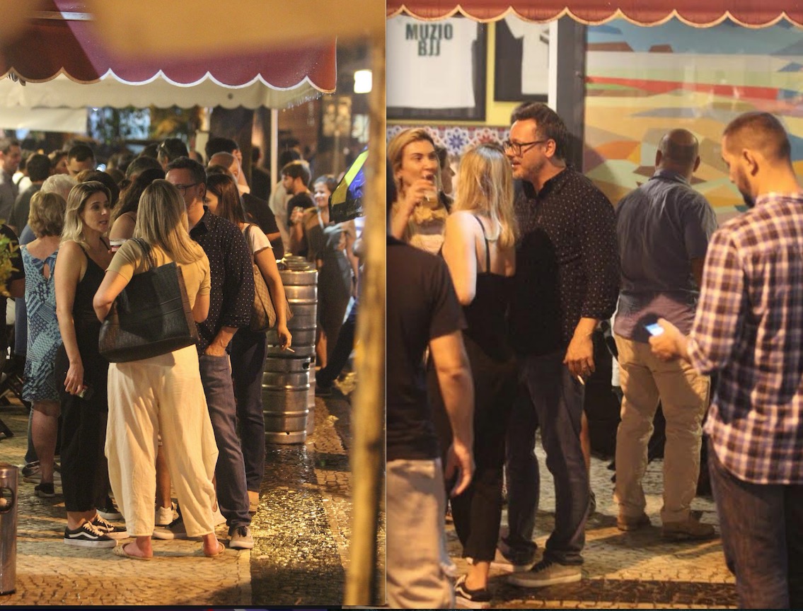 Danton Mello surge com esposa em fotos raríssimas no Rio 