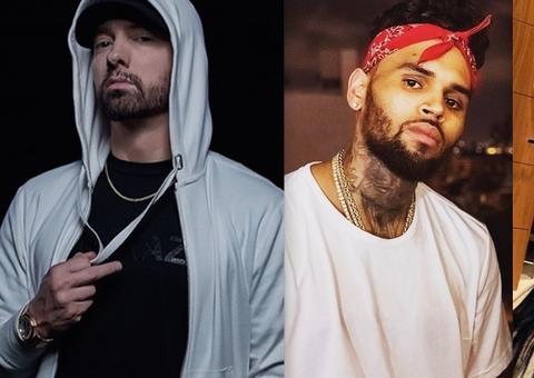Eminem apoia agressão de Chris Brown a Rihanna: ‘Também agrediria uma vadia’