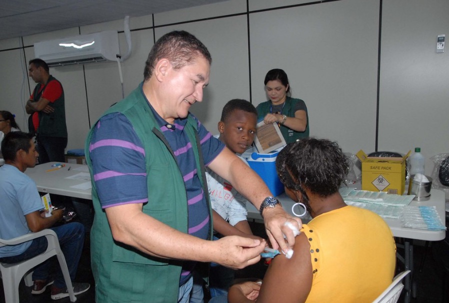 Venezuelanos recebem atendimentos de saúde em Manaus