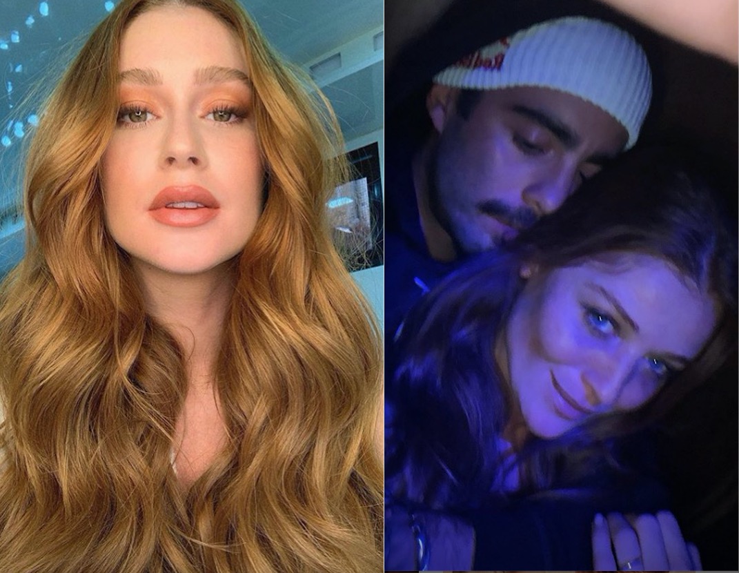 Marina Ruy Barbosa entrega que Pedro Scooby está noivo de Cintia Dicker