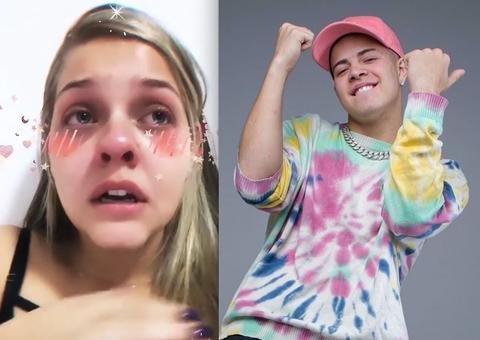Ex-namorada de MC Jottapê expõe traição em vídeo aos prantos