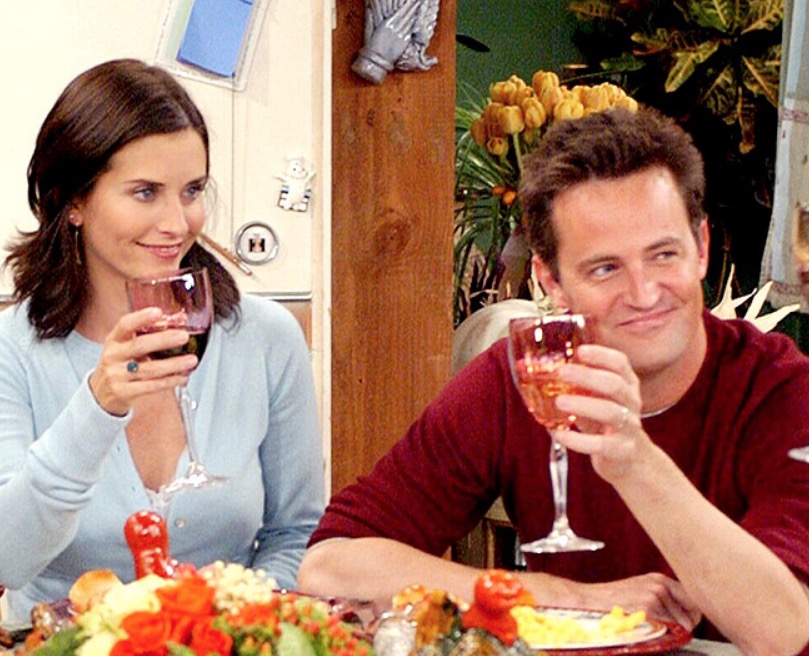 'Friends': Courteney Cox posta foto de encontro com Matthew Perry