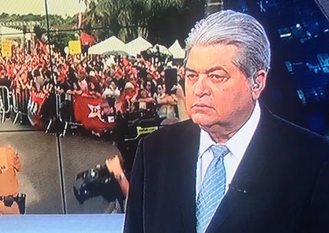 Datena questiona se Lula foi preso para não se candidatar e dá o que falar na web 