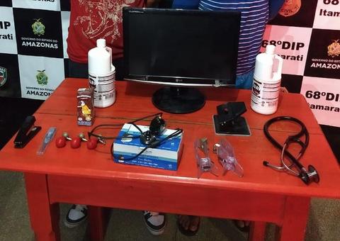 Dupla suspeita de furtar UBS é presa no Amazonas