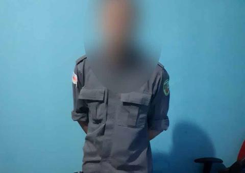 Falso policial é preso com arma de fogo em Manaus