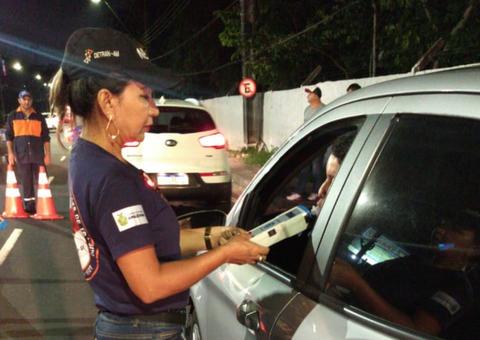 Motorista é detido e outros 26 são flagrados por embriaguez em Manaus