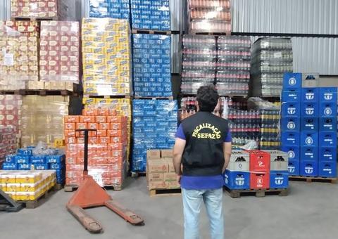 Com cerveja e whisky, carga de bebidas avaliada em R$ 5 milhões é apreendida em Manaus