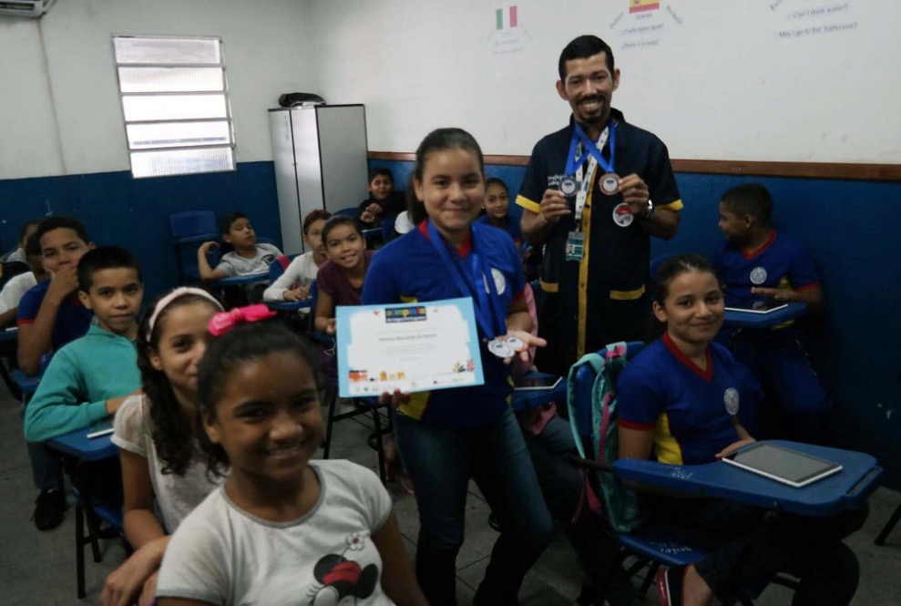 Aluna e professor de Manaus são finalistas da Olimpíada Brasileira de Língua Portuguesa