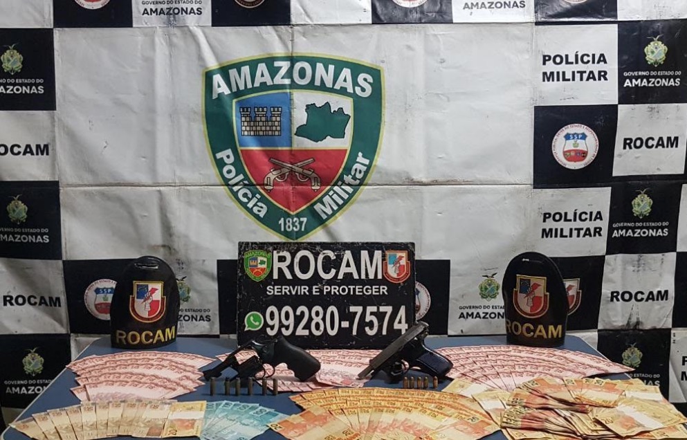 Novinhos são presos após invadirem motel com armas e carro de luxo no Amazonas