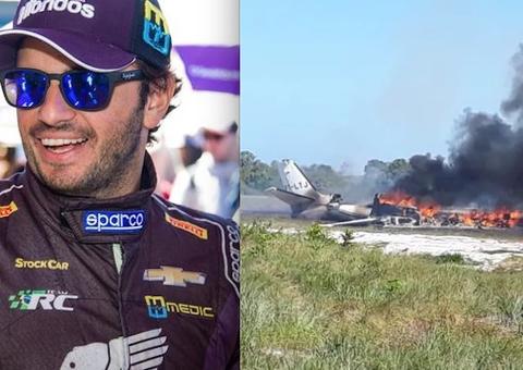 Ex-piloto da Stock Car sofre graves queimaduras em acidente de avião na Bahia