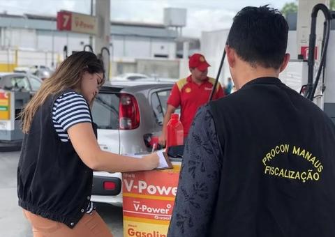 Pesquisa do Procon divulga preços dos combustíveis nos postos de Manaus 