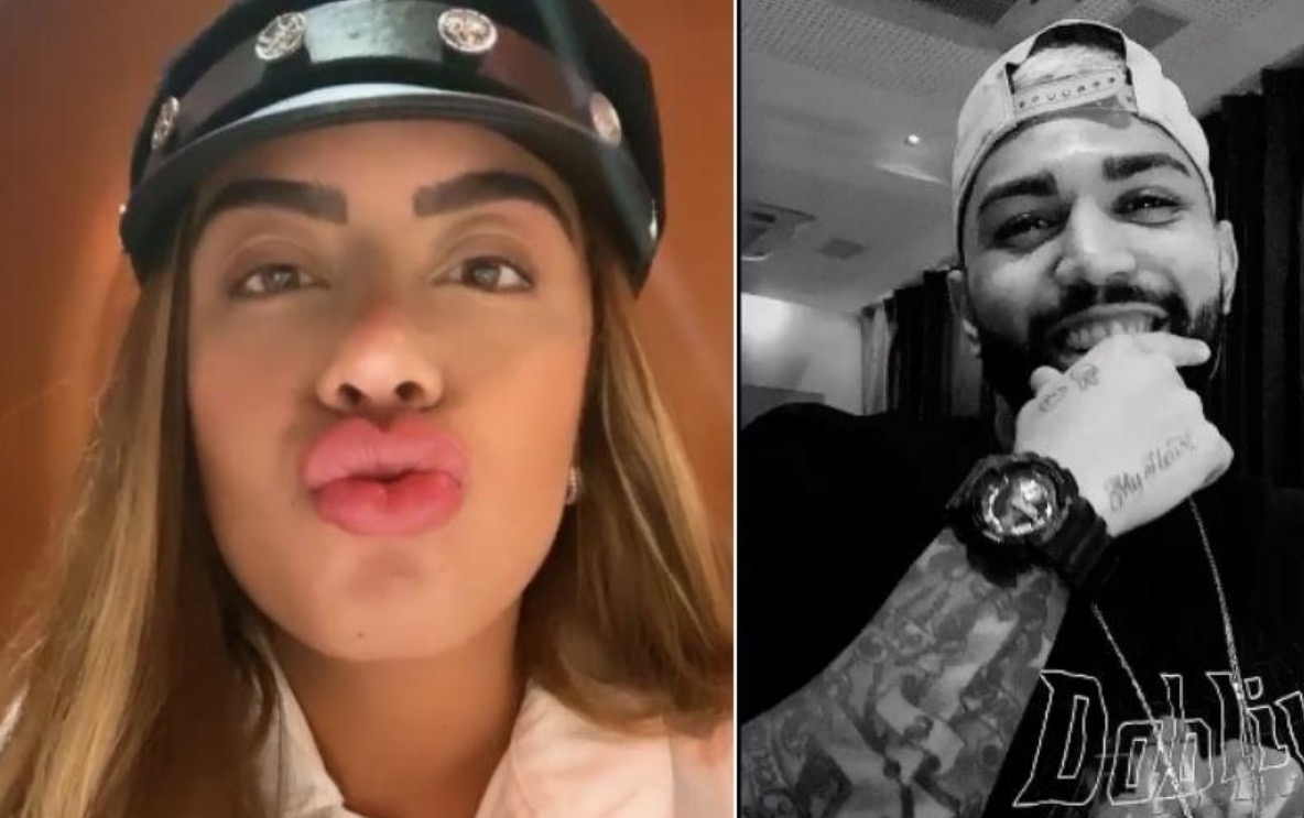 Discreta, Rafaella Santos se declara para Gabigol: 'meu amor'