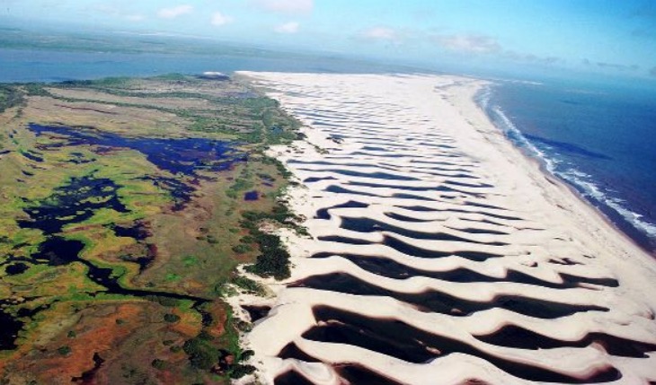 Manchas de óleo aparecem no Delta do Parnaíba, litoral do Piauí